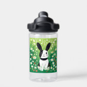 Bouteille D'Eau De Lapin Noir Et Blanc (Salle de sport)