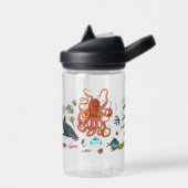 Bouteille d'eau de l'école extérieure (Gauche)