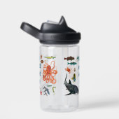 Bouteille d'eau de l'école extérieure (Nom) (Arrière Complet)