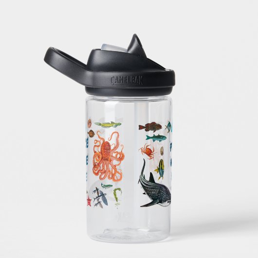 Bouteille d'eau de l'école extérieure (Nom) (Arrière Complet)