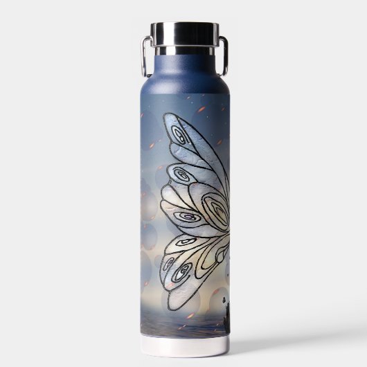 Bouteille d'eau de liberté papillon (Avant)
