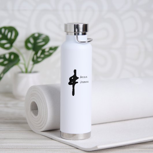 Bouteille d'eau de long Ampersand Custoland (Yoga)