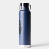 Bouteille d'eau de loup mystique (Arrière)