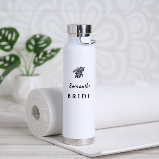 Bouteille d'eau de mariée (Yoga)