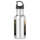 Bouteille d'eau de matinée de plage scintillante (Dos)