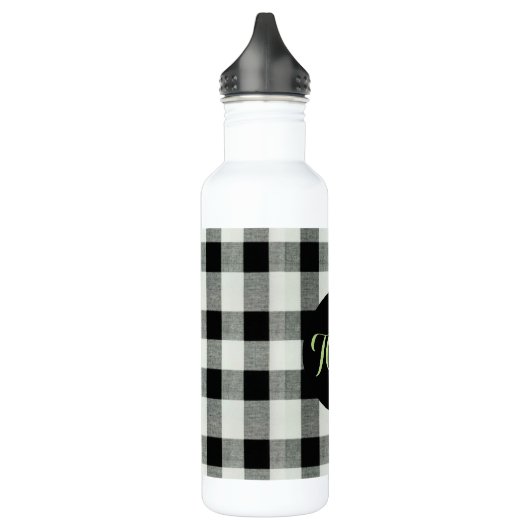 Bouteille d'eau de monogramme (Gauche)