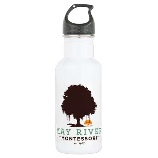 Bouteille d'eau de Montessori de rivière de mai (Devant)