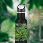 Bouteille d'eau de Motif de la Jungle Tropical