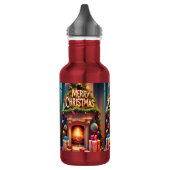 Bouteille d'eau de Noël (Gauche)