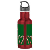 Bouteille d'eau de Noël (Dos)