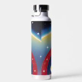 Bouteille d'eau de Noël brillante (Plage)
