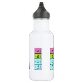 Bouteille d'eau de nom de table périodique Lauren (Droite)