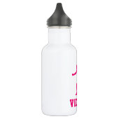 Bouteille d'eau de nom personnalisé pour les fille (Gauche)