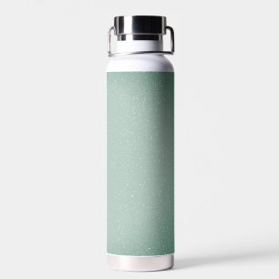 Bouteille d'eau de Parties scintillant verte Sage