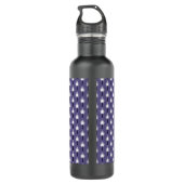 Bouteille d'eau de pluie violette (Dos)