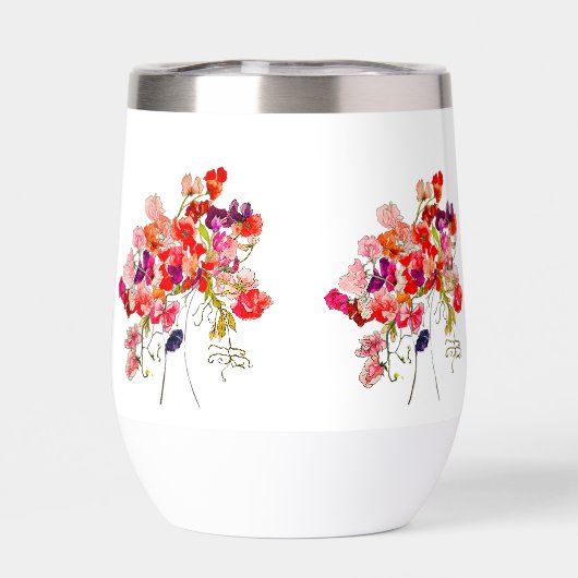 Bouteille d'eau de pois doux (Arrière)