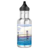 Bouteille d'eau de pont d'Île de Rhode Newport (Droite)