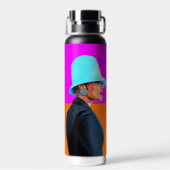 Bouteille d'eau de profil (Arrière)