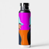 Bouteille d'eau de profil (Gauche)