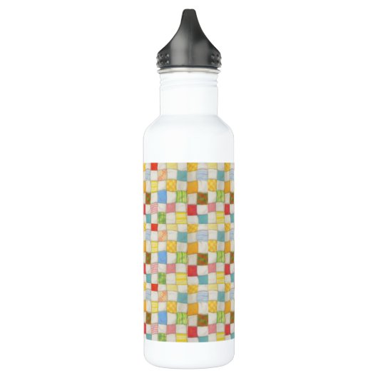 BOUTEILLE D'EAU DE QUILT CRAZY (Gauche)