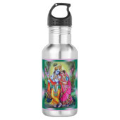 Bouteille d'eau de Radha et de Krishna (Devant)