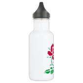 Bouteille d'eau de rose rouge (Gauche)