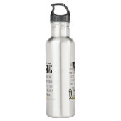 Bouteille d'eau de saga d'annexes (Dos)