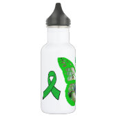 Bouteille d'eau de sensibilisation à la maladie de (Gauche)