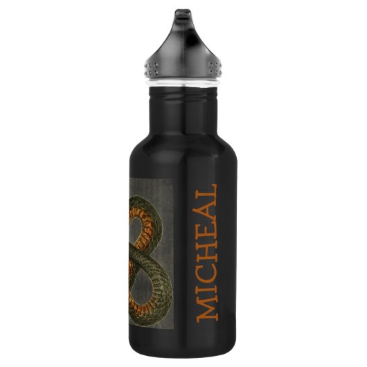 Bouteille d'eau de serpent de Coachwhip (Droite)