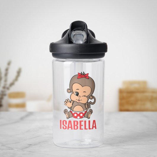 Bouteille d'eau de singe mignonne pour fille - Win