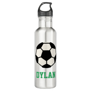 Bouteille d'eau de soccer personnalisée