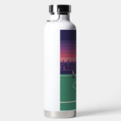 Bouteille d'eau de soccer personnalisée | Nom pers (Droite)