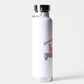 Bouteille d'eau de soutien émotionnel PRIDE (22oz) (Plage)