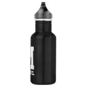 Bouteille d'eau de sport cadeau monogramme personn (Droite)