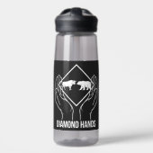 Bouteille d'eau de sport Diamond Hands (Avant)