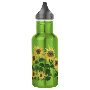 Bouteille d'eau de tournesol