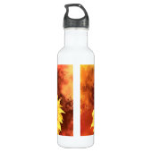 Bouteille d'eau de tournesol (Dos)