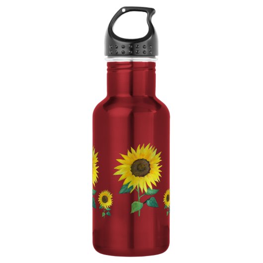 Bouteille d'eau de tournesol (Devant)