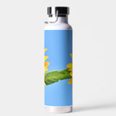 Bouteille d'eau de tournesol jaune (Plage)