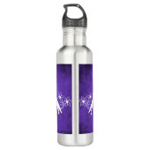 Bouteille d'eau de vigne florale de Lovebirds (Dos)