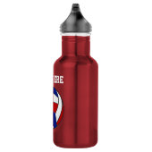 Bouteille d'eau de volley-ball personnalisée, voll (Droite)