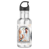 Bouteille D'eau Déco Art moderne Nom de la photo Customisée (Devant)