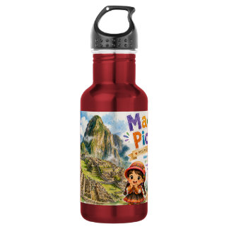 BOUTEILLE D'EAU DECORACION PARA NIÑOS MACHUPICCHU