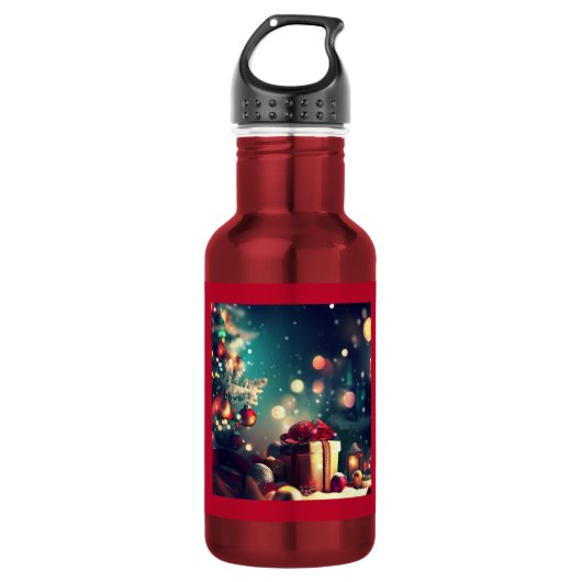 Bouteille D'eau Décorations de Noël 6 (Devant)