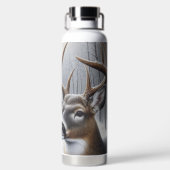 Bouteille D'eau Deer d'hiver/Buck art (Plage)