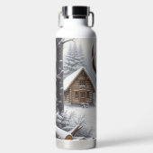 Bouteille D'eau Deer d'hiver/Buck art (Avant)