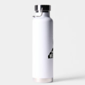 Bouteille D'eau Défendre la lune de loup sauvage (Plage)