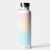 Bouteille D'eau dégradé de couleur pastel (Plage)