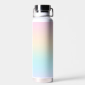 Bouteille D'eau dégradé de couleur pastel (Arrière)