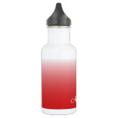 Bouteille D'eau dégradé personnalisé noir (Gauche)